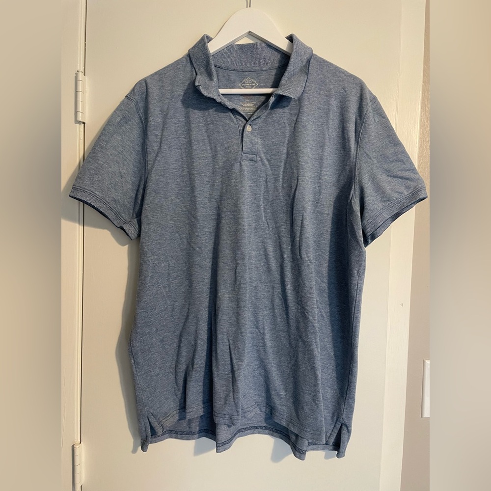 St. John's Bay Blue Polo Shirt